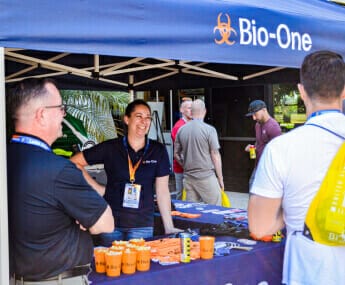 Bio-One Of East Bay decontamination and biohazard cleaning team supports local businesses