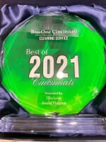 Bio-One of Cincinnati 2021 Award
