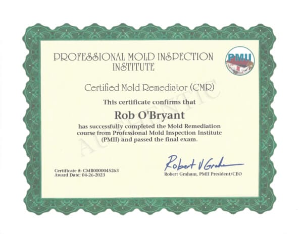 Mold Certification
